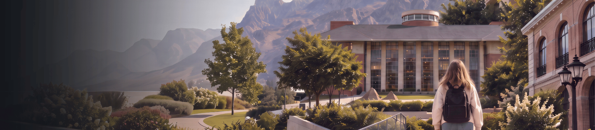 Estudiantes en el campus de la Universidad de los Andes